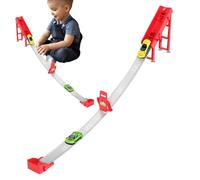 Entertainment Catapult Track Toy - Toddler Car Track, Car Ramp Toy, | Interactive Race Set with 2 Small for Fun Learning, Interactive Race, for Kids Parties
