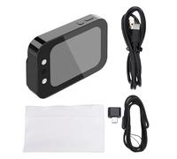 Entertainment Vlog Camera 64MP HD 4K Resolution Sliding Cover Beauty Filters Music Playback Student Selfie, Stylish Blue 3600mAh (Black)