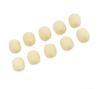 Entgoinggo 10 Packs Gaming Headset Microphone Foam Covers, Head Mounted Microphone Sponge Cap For Shield Against Wind Noise And Improve Sound