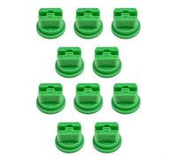Entgoinggo 10Pcs Spraying Spray Nozzles,Fan Shaped Misting Nozzle Spraying Tips For Knapsack Sprayer Boom Sprayer Garden Agriculture Horticulture(green)