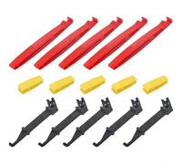 Entgoinggo 15Pcs Auto Fuse Extractor Set For Mini And Blade Fuses Plastic Puller Tool For Car Electrical Repair And Maintenance Tasks