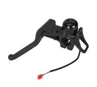 Entgoinggo 1PC Electric Scooter Brake Handle with Bell,for Xiaomi 4 for Lite for 2Nd Gen,Replacement Part Accessory Black