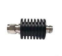 Entgoinggo 25W RF Fixed Attenuator N Type Connector 50 Ohm DC-3GHz Male to Female Coaxial Power-Plug 1-50dB Optional Black Shell(25W 3DB)