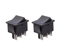Entgoinggo 2Pcs Automatic Reset Throttle Switch, For 6-24V Children Electric Ride On Car 10A High Current Bidirectional Control Pedal Replacement Parts, With Plug-In(3PIN)