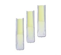 Entgoinggo 3 Pack Synthetic Resin Clarinet Reeds for Beginners, Strength 1 5, 2 0, 2 5 with Protective Covers (Strength 2.5)