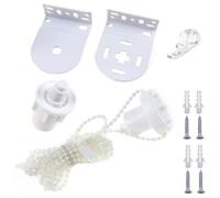 Entgoinggo 32MM Roller Blind Controller And Bead Curtain Head Shutter Replacement Part For Home Repair Complete Accessories Set With Precise Fit For Various Curtains