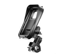 Entgoinggo 360°Rotatable Waterproof Motorcycle Phone Mount, With Anti-Shake Technology, For Secure Riding On Motorbikes Scooters And Bikes In All Weather Conditions