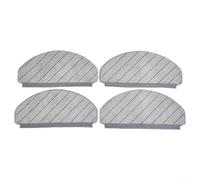 Entgoinggo 4 Pack Washable Mopping Pads Compatible With For Ecovacs For Deebot For X1 Plus And For T10 Plus Reusable Soft Microfiber Floor Cleaning Cloths For OZMO