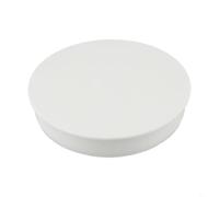 Entgoinggo 50-110mm PVC Pipe Cap Decorative Cover, Water Stop Hose End, Connector Adapter Prevents Cement and Lime From Falling into The Pipe(75mm)
