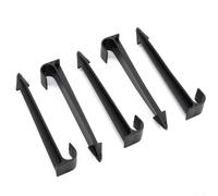 Entgoinggo 50Pcs Plastic DN16 Fixing Pegs Ground Securing Pegs For Drip Irrigation Line Weeping Pipe Soaker Hose