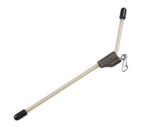Entgoinggo 5Pcs Anti- Leger Boom Feeder Rig, For Carp Fishing Quick Change Clip Metal PVC Terminal Tackle Reduces Line Twists 4 Sizes 7/10/12/15cm Black Silver(A)