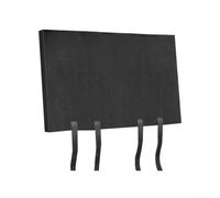Entgoinggo 65 Inch for premium Felt Flat Screen TV Cover Protector For Moving Renovation Storage With Quick-Release Straps Stands And Wall Mounts Black(60-65inch)