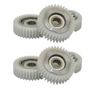 Entgoinggo 6PCS E-Bike Planetary Gear Set 36T Nylon Straight Hub Motor Gears With 608 Bearings For Electric Repair Wear-Resistant And Low Noise Replacement Parts(Straight Gear)