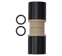 Entgoinggo Alloy Rear Shock DU Bushing Kit, For Fox, For Rockshox Bikes Rubber Pad Reduces Friction And Noise Fit, For 12.7-14mm Width Absorbers Essential Cycling(52mm)