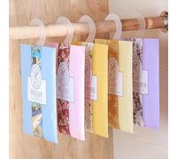 Entgoinggo Aroma Bag Hand Made Scented Sachet Pack, 6Pcs Natural Aroma Hanging Sachets for Freshening Closets And Living Spaces Wardrobes Drawers Home Supplies