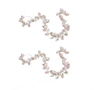 Entgoinggo Artificial-Cherry Blossom, Artificial Sakura Blossom Hanging Flowers Vine Fake Sakura Garland 1.8m Light Pink Flower Vine(2pcs)