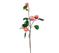 Entgoinggo Artificial Sand Fruit Tree Branches With Realistic Faux Fruits And Greenery For Use In For Birthday Parties, Holiday Decorations(Red)