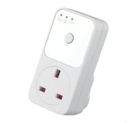Entgoinggo Automatic Voltage Protector Socket Switch For Fridge And Freezer for SURGE Protection With Delay Timer And Child Lock 3680W Power Guard For Home Appliances(UK)