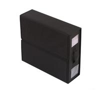 Entgoinggo Bed Sheet Organiser Storage Box With Transparent Window And Label Non Woven Foldable Beddings Storage With Handles For Linen Closet Bedding Organisation(Black)