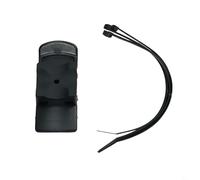 Entgoinggo Bicycle Mount, For Garmin ETrex 10 20 30 GPSMap 62, For Oregon for DAKOTA Bike Holder Bracket, For Cycling Navigation Devices Secure Plastic Stand, With