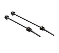 Entgoinggo Bike Hub Quick Release Skewer, Carbon Fiber Bicycle Hub for Road Cycling Mountain Bikes Lightweight Aluminum Alloy Construction(Is black)