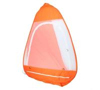Entgoinggo Buddhist Meditation Tent Sitting Shelter Net For Camping Hiking Portable Folding Up Mesh Cabin With Oxford Fabric For Outdoor Prayer And Relaxation(Orange)