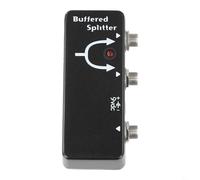 Entgoinggo Buffered Splitter Guitar Pedal For Mosky Audio Active Signal Divider For Dual Amp Setup And Tuner Metal Effects Box Preserves Tone In Long Cable Chains