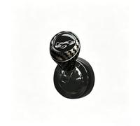 Entgoinggo Carbon Fiber Car Button Cover Metal Push Ignition Switch Trim, For Vehicles Protective Decorative Sticker, With Strong Tape