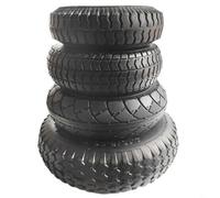 Entgoinggo Children Electric Vehicle Rubber Tire Pneumatic Wheel Replacement, For Ride On Car Baby Three Wheeled Motorcycle Four, For Wheeler Battery Powered Toy(1.0cm 8inch)