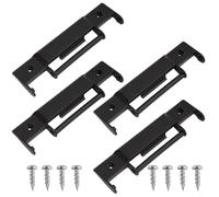 Entgoinggo Cooler Snap-on Hinge, For Igloo For Trailmate 70 Qt High Strength Cooler Hinges Replacement Kit With Screws For Camping Picnic(4pcs)