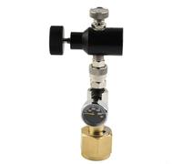 Entgoinggo Cylinder Tank Refill Adapter M18x15 To CGA320 Gas Filling Station Connector For Soda Maker Big Bottle Exchange Brass Air Compressor Filling Part