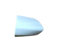 Entgoinggo Door Handle Keyhole Cover Cap, for FORD, For Mustang 2015-2020 Driver Side Exterior Trim Replacement ABS Plastic Snap-On Fit, For Stylish Restoration(White)