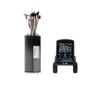 Entgoinggo Ebike Controller Kit With S-100 Display Three-Mode Sine Wave Motor Controller For 24V-48V E-Bike And Electric Scooter Parts Supports Hall Sensor Learning(35A)