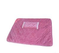 Entgoinggo Electric Heated Blanket, 60X80cm USB Wireless Crystal-Velvet Heated Throw Blanket With Constant Temperature Control, Washable Design(Peach)