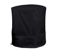 Entgoinggo Electric Leaf Mulcher Shredder Cover Waterproof Heavy-Duty Dustproof Black 210D Oxford Fabric Garden Equipment Protection 85 * 110 cm