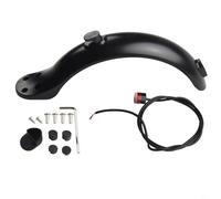 Entgoinggo Electric Scooter Mudguard Set, With Rear Tail Light, For Xiaomi 8.5 Inch Models ABS And Metal Rear, For Fender Assembly, With Four Hole Design And Screw