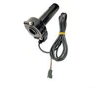Entgoinggo Electronic Throttle Handlebar, For NIU Uqi N1s U Plus Electric Scooter Wire Control Accelerator Lever, With Anti-Slip Grip ABS Replacement Part, For(single)