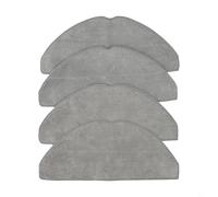 Entgoinggo For Eufy G50, For Hybrid And L60 Robot Vacuum Mop Cloths Reusable Microfiber Pads, For Deep Cleaning Homes, With Pets And Kids Washable Accessories Kit(4 PACK)