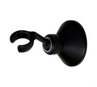 Entgoinggo For Shower Head Holder Adjustable Hand Spray Bracket With 360 Degree Rotation Heavy Duty Zinc Alloy Wall Mount Fixing Seat For Bathroom Nozzle Accessories(black)