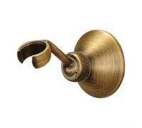 Entgoinggo For Shower Head Holder Adjustable Hand Spray Bracket With 360 Degree Rotation Heavy Duty Zinc Alloy Wall Mount Fixing Seat For Bathroom Nozzle Accessories(antique style)