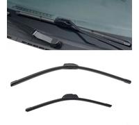 Entgoinggo For Skoda For Fabia 6Y Front Windscreen Wiper Blades Set High Performance Quiet Rubber Wipers For Clear Visibility In Rain And Snow Easy Fit Car Wiper