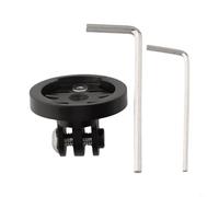 Entgoinggo For Sport Bike Camera Mounting Male Holder Adapter For Garmin Systems, ABS Material Bike Computer Mount Adapter(Female)