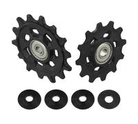 Entgoinggo For Sram For Eagle 12 Speed Rear Derailleur Pulley Set 12T+14T Guide Wheel Kit For XX1 X01 For GX SX Aluminum Alloy Wheels For Smooth Shifting And Durability