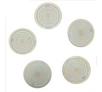 Entgoinggo for Tesla Five Elements Polarization Energy Disc, With Multi Frequency Oscillation Technology, For Natural Pain Relief And Wellness, Without External(White)