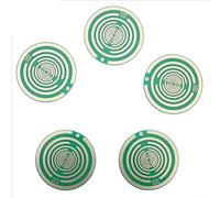 Entgoinggo for Tesla Five Elements Polarization Energy Disc, With Multi Frequency Oscillation Technology, For Natural Pain Relief And Wellness, Without External(Green)