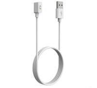 Entgoinggo For Xiaomi Smart Band 10/9/8/7/6 Charging Cable Fast Charge TPE Material Magnetic USB Charger With Overcharge Protection For Safe And Efficient Power Transfer(White 60CM)