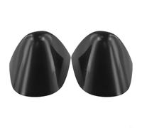 Entgoinggo Front Bumper Headlight Washer Cover For BMW X5 E53, Headlight Washer Cap Cover Front Left Right Replacement Pair Plastic Cover
