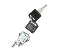 Entgoinggo Furniture Central Lock, With Door Lock Rod Triple Lock Mechanism, For File Cabinets Robust Zinc Alloy Construction Includes Two Keys, For Office Security(Short)