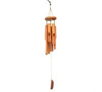Entgoinggo Handcrafted Wooden Wind Chimes, For Garden Decor Natural Musical Wind Bells Creating Calming Sounds, For Home Patio And Outdoor Relaxation Artisan Gift(A)