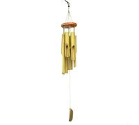 Entgoinggo Handcrafted Wooden Wind Chimes, For Garden Decor Natural Musical Wind Bells Creating Calming Sounds, For Home Patio And Outdoor Relaxation Artisan Gift(B)